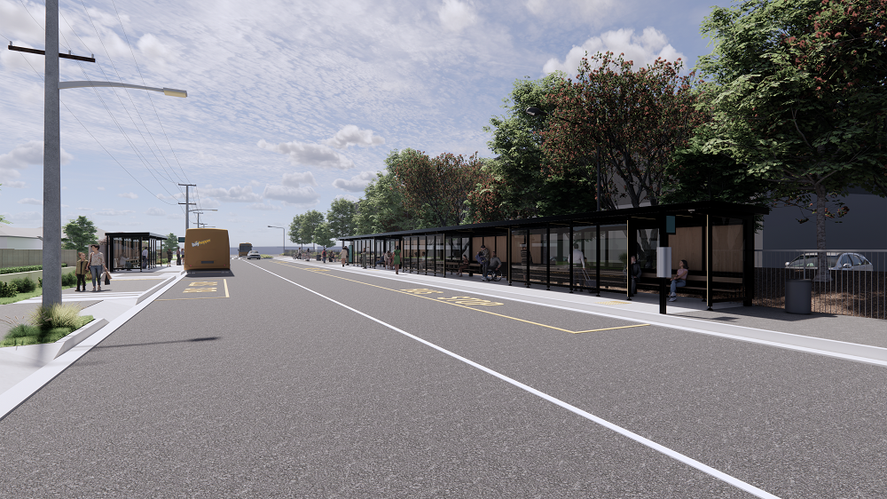 Arataki bus hub render 2