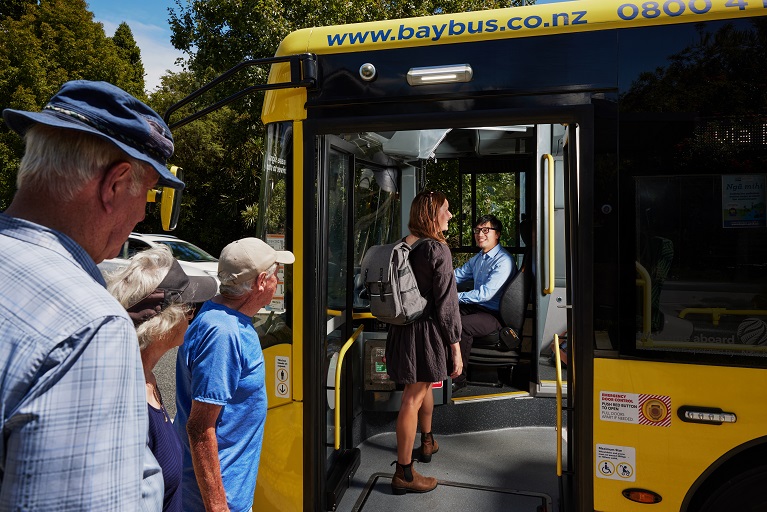 Bus lanes and car parking