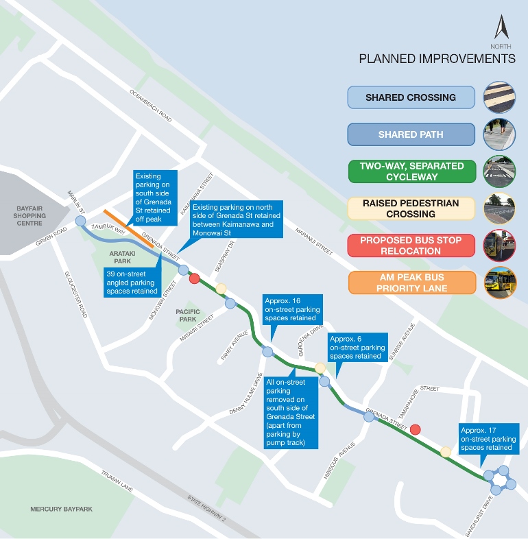 Mount Mauganui map