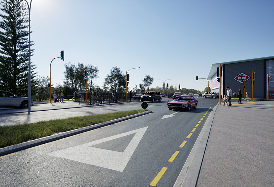 Maunganui Road render