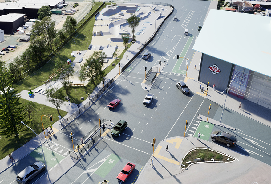 Maunganui Road render