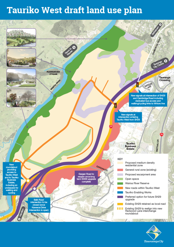 Tauriko for Tomorrow Draft Land Use Plan