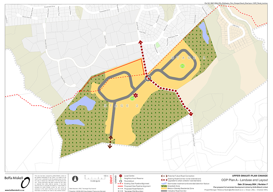 Map of 120 and 125 Upper Ohauiti Road